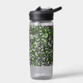 Bouteille D'eau Fier trippy grunge funky abstrait agender Pride (Gauche)