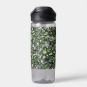 Bouteille D'eau Fier trippy grunge funky abstrait agender Pride (Arrière)
