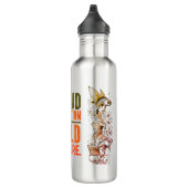 Bouteille D'eau Fière Tradition, audacieux Futur Poisson Conceptio (Droite)