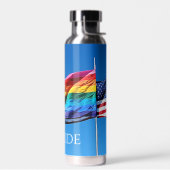 Bouteille d'eau 'Fierté' (Gauche)