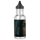 Bouteille D'eau Fille à capuchon de pluie (Gauche)
