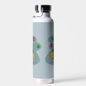 Bouteille D'eau Fille avec boîte cadeau de Noël (Plage)