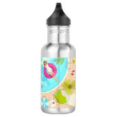 Bouteille D'eau Fille de piscine en bikini plage d'été (Droite)