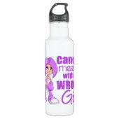 Bouteille D'eau Fille de With Wrong du Général Cancer Messed (Devant)