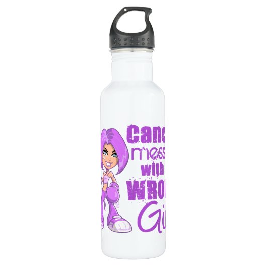 Bouteille D'eau Fille de With Wrong du Général Cancer Messed (Devant)