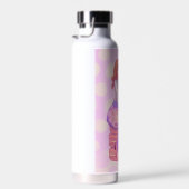 Bouteille D'eau Fille Macaron rose (Plage)