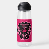Bouteille D'eau Fille Sirène Princesse (Arrière)