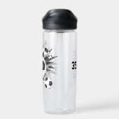 Bouteille D'eau filles accessoires sportifs ballon de football et (Arrière)