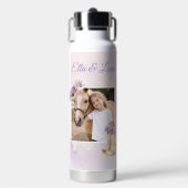 Bouteille D'eau Filles Cheval Floral Violet (Salle de sport)