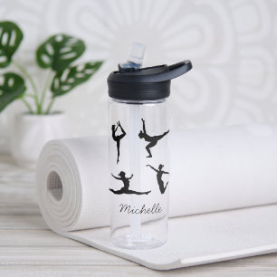 Bouteille D'eau Filles de gymnastique moderne personnalisée, Silho