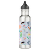 Bouteille D'eau Filles Fleurs botaniques mignonnes et enfants Moti (Droite)