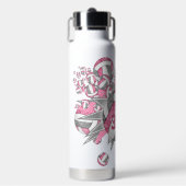 Bouteille D'eau filles sport volley-ball gris rose volley souffle (Salle de sport)