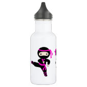 Bouteille D'eau Filles tendance Cute Ninja Guerrier Enfants Nom pe (Gauche)