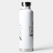 Bouteille D'eau Fils moderne , anniversaire de petit-fils Typograp (Droite)