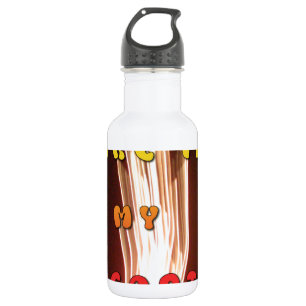 Bouteille D'eau Fire in My Heart Art Print