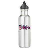 Bouteille D'eau FitbyFox Fundamentals- Water Bottle (Gauche)