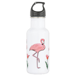 Bouteille D'eau Flamant rose rose