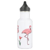 Bouteille D'eau Flamant rose rose (Droite)