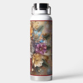 Bouteille D'eau "Flamme de Noël" (Plage)