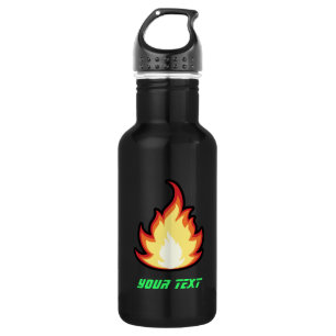 Bouteille D'eau Flamme lisse du feu