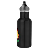 Bouteille D'eau Flamme lisse du feu (Droite)