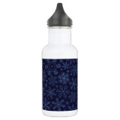 Bouteille D'eau Flèches bleues sur bleu (Gauche)