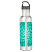 Bouteille D'eau Fleur bleue Mandala-68566 (Dos)