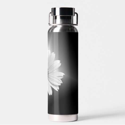 Bouteille D'eau Fleur de cosmos illuminée (Arrière)