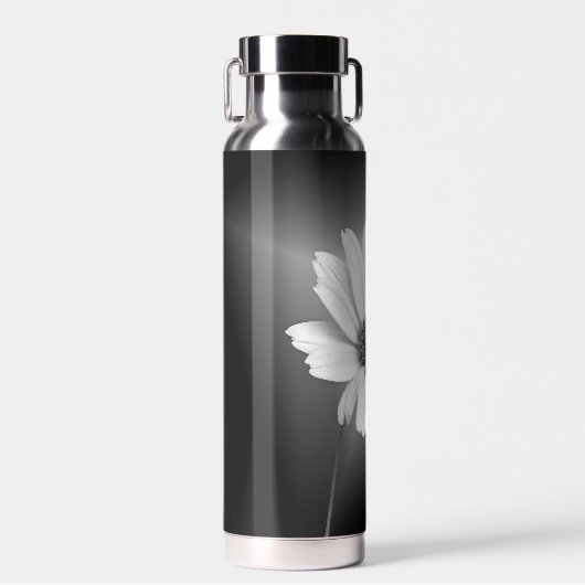 Bouteille D'eau Fleur de cosmos illuminée (Avant)