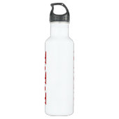 Bouteille D'eau Fleur de lis Motif Classic (Dos)