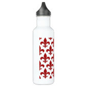 Bouteille D'eau Fleur de lis Motif Classic (Gauche)