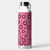 Bouteille D'eau Fleur de marguerite Motif été hiver (Avant)