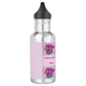 Bouteille D'eau Fleur de pivoine (Gauche)