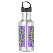 Bouteille D'eau Fleur de Vie - Mandala Style Inde 2 (Dos)