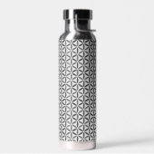 Bouteille D'eau FLEUR DE VIE - motif timbre 5 (Gauche)