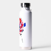 Bouteille D'eau Fleur éclatée (Gauche)
