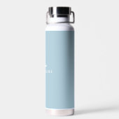 Bouteille D'eau Fleur Fille Thermal Tumbler (Arrière)