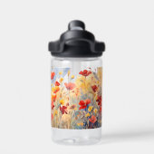 Bouteille D'eau fleur florale (Salle de sport)