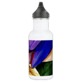 Bouteille D'eau Fleur Fritillaire violet couleur d'origine art (Droite)