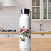 Bouteille D'eau Fleur Moderne