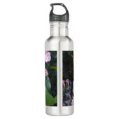 Bouteille D'eau Fleur Rose rose Fleur florale Photo Fête des mères (Dos)