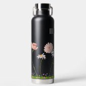 Bouteille D'eau Fleur sauvage personnalisable (Avant)