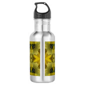 Bouteille D'eau Fleur soleil éclate dorée (Dos)