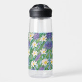 Bouteille d'eau fleurie du matin (Avant)