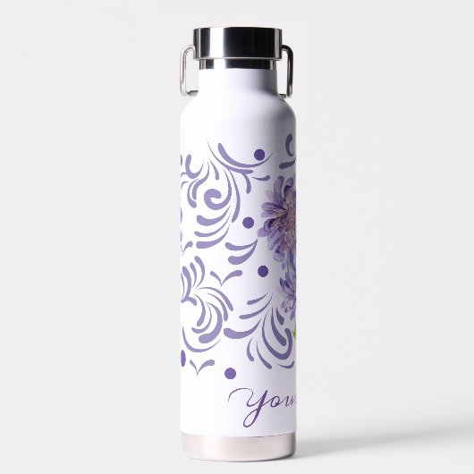 Bouteille D'eau fleurs (Avant)