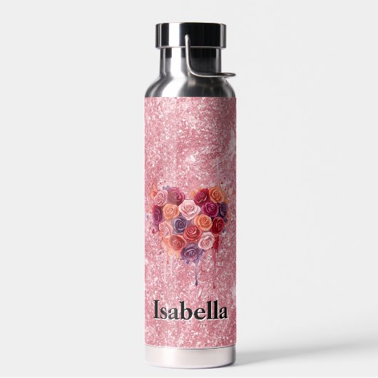 Bouteille D'eau Fleurs (Gauche)