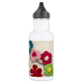 Bouteille D'eau fleurs à crochet colorées (Droite)