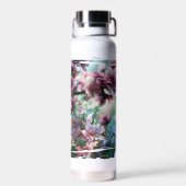 Bouteille D'eau Fleurs à éclaboussures de fleurs de cerisier (Arrière)