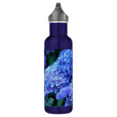Bouteille D'eau Fleurs bleu Hydrangea Floral (Droite)