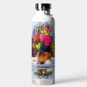 Bouteille D'eau Fleurs d'amour PM0001 (Droite)